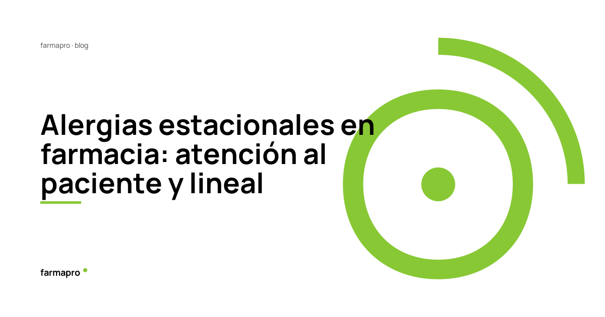 Optimiza tu farmacia para las alergias estacionales