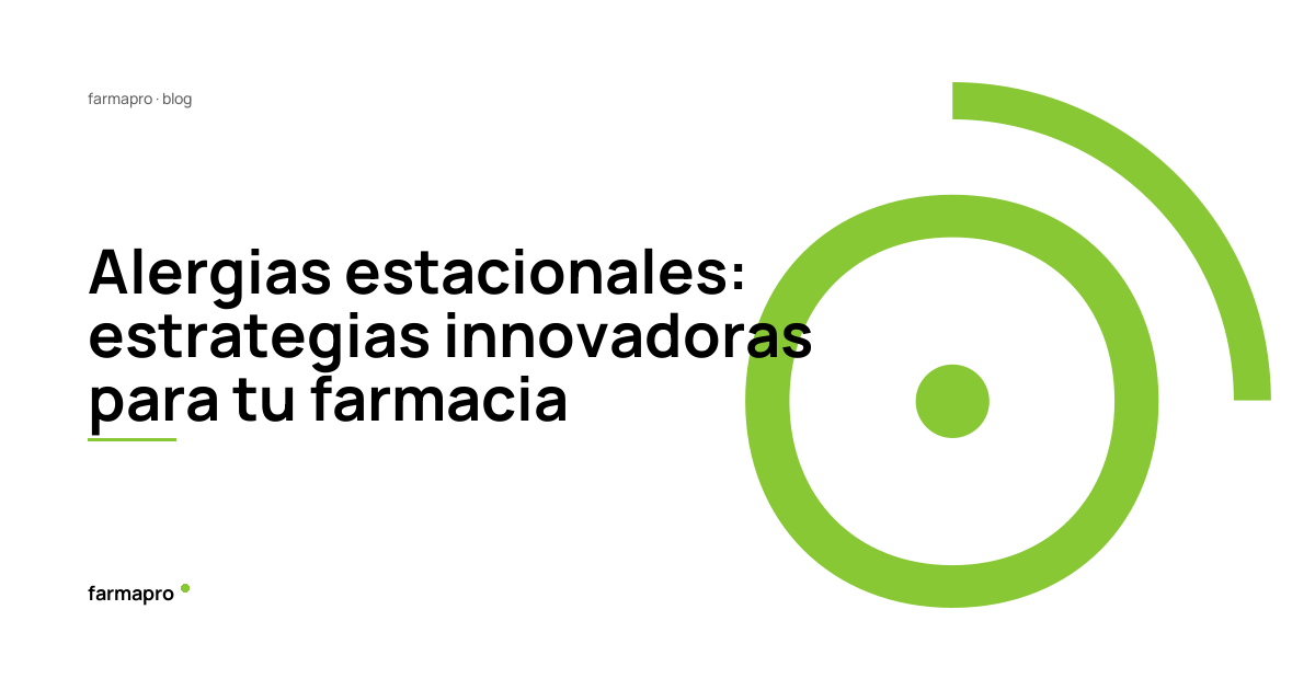 Alergias estacionales: estrategias innovadoras para tu farmacia