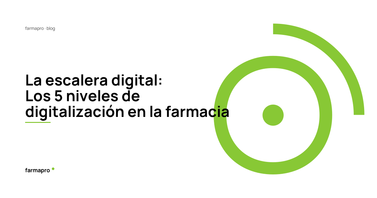 La escalera digital: Los 5 niveles de digitalización en la farmacia