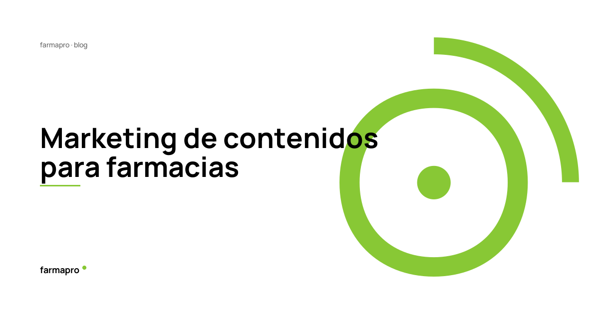 Marketing de contenidos para farmacias