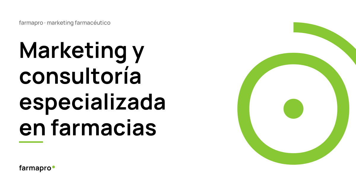 Marketing para farmacias — farmapro
